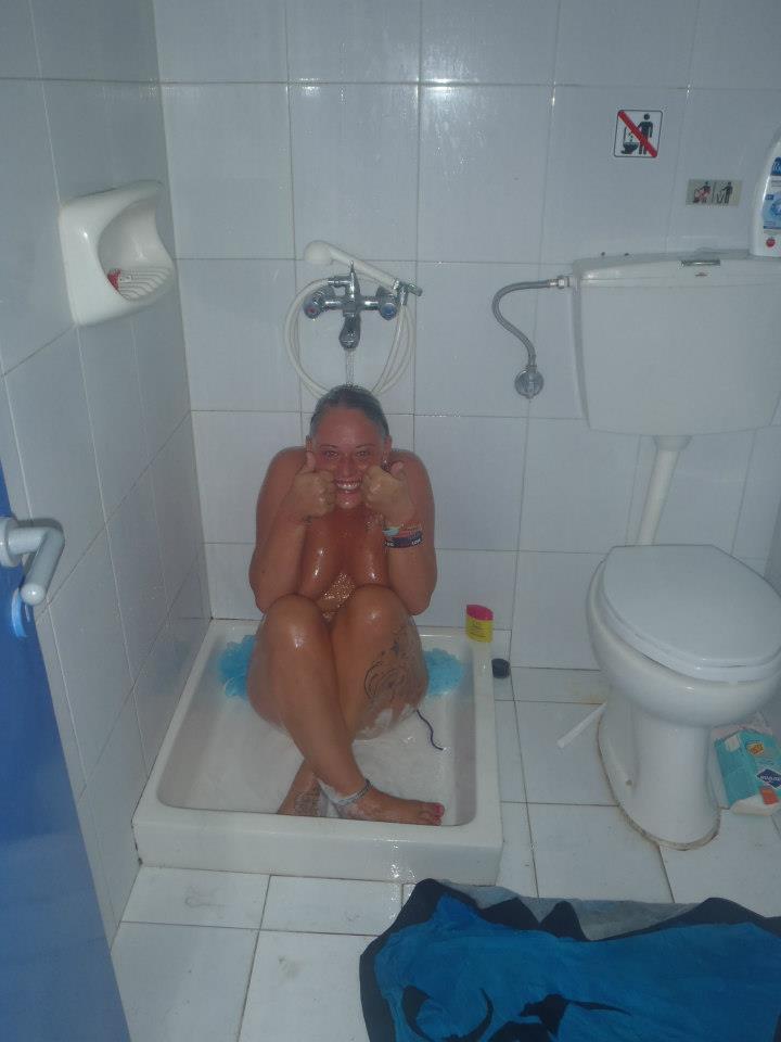 Hiding the shower