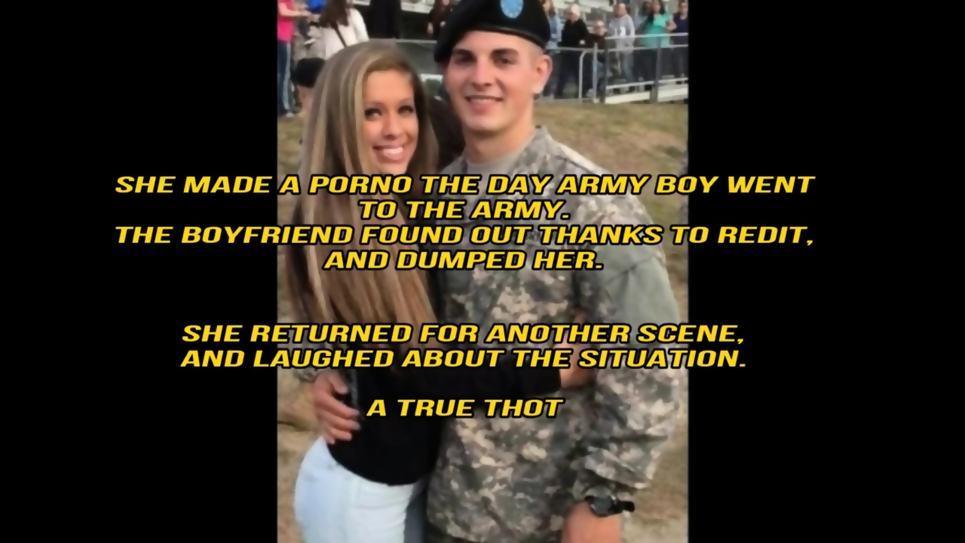 Cheat boyfriend army