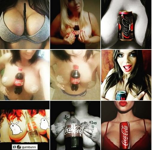 Coke tits